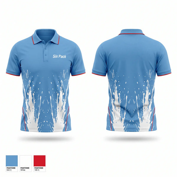 Short Sleeve Performance Polo, Six Pack, Men's Lacrosse, Teamtime, Team time, sublimation, custom sports apparel, team uniforms, spirit wear, spiritwear, sports uniforms, custom shirts, team store, custom team store, fundraiser sports, apparel fundraiser