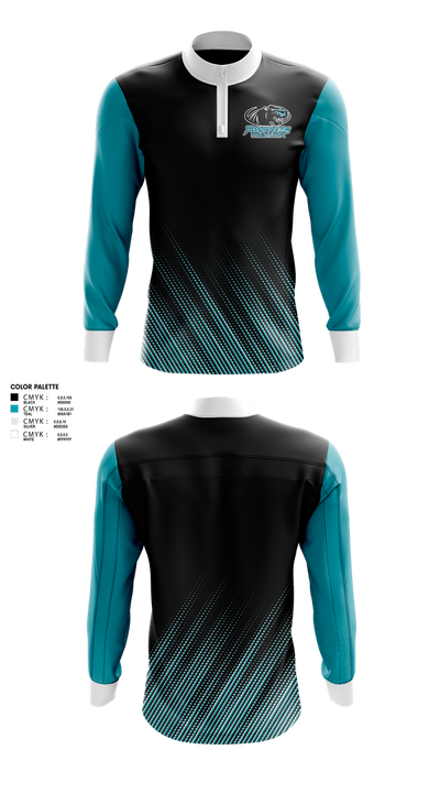 Bonney Lake High School Wrestling 5889785 Quarter Zip Jacket - 6
