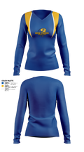 Quick Striders 3021542 Women's Long Sleeve V-neck Shirt - 1