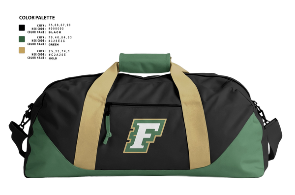 Duffle Bag, Golden falcons, Baseball, Teamtime, Team time, sublimation, custom sports apparel, team uniforms, spirit wear, spiritwear, sports uniforms, custom shirts, team store, custom team store, fundraiser sports, apparel fundraiser