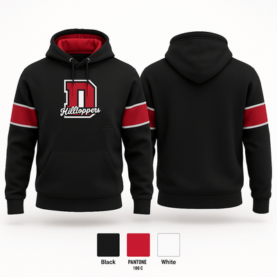 Durfee High School Wrestling 91395125 Hoodie - 1