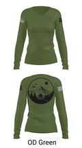 Okinawa 70795461 Women's Long Sleeve V-neck Shirt - 54