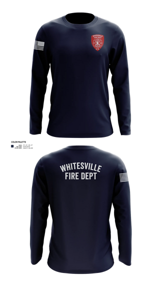 Long Sleeve Performance Shirt, Whitesville Fire Department, Fire Department, Teamtime, Team time, sublimation, custom sports apparel, team uniforms, spirit wear, spiritwear, sports uniforms, custom shirts, team store, custom team store, fundraiser sports, apparel fundraiser