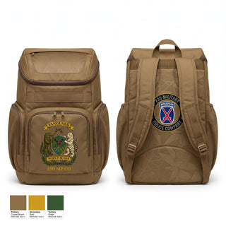 Gear Bag, 23D Military Police Company Deployment 2026, Army, Teamtime, Team time, sublimation, custom sports apparel, team uniforms, spirit wear, spiritwear, sports uniforms, custom shirts, team store, custom team store, fundraiser sports, apparel fundraiser