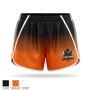 Womens Shorts, Lincoln Trojans, Women's Volleyball, Teamtime, Team time, sublimation, custom sports apparel, team uniforms, spirit wear, spiritwear, sports uniforms, custom shirts, team store, custom team store, fundraiser sports, apparel fundraiser