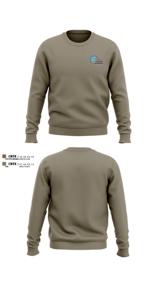 Crew Neck Sweatshirt, Climate Solutions Air conditioning & Refrigeration LLC, , Teamtime, Team time, sublimation, custom sports apparel, team uniforms, spirit wear, spiritwear, sports uniforms, custom shirts, team store, custom team store, fundraiser sports, apparel fundraiser
