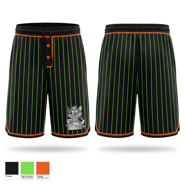 Athletic Shorts With Pockets, Dirty Dozen, Softball, Teamtime, Team time, sublimation, custom sports apparel, team uniforms, spirit wear, spiritwear, sports uniforms, custom shirts, team store, custom team store, fundraiser sports, apparel fundraiser