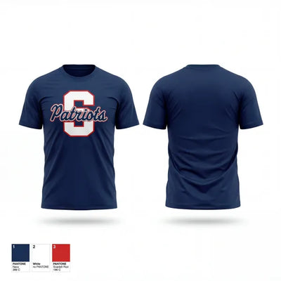 Parkersburg South Patriots 28306590 Short Sleeve Performance Shirt - 1