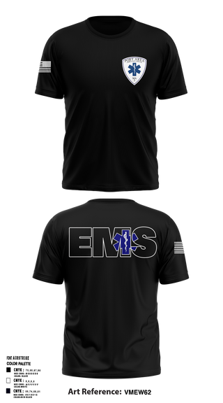 Short Sleeve Performance Shirt, PAAS, EMS/EMT, Teamtime, Team time, sublimation, custom sports apparel, team uniforms, spirit wear, spiritwear, sports uniforms, custom shirts, team store, custom team store, fundraiser sports, apparel fundraiser