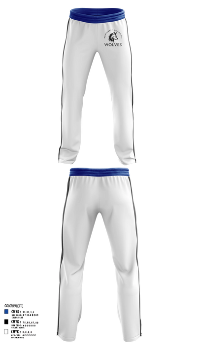Northwest Mississippi Wolves Sweatpants - 3