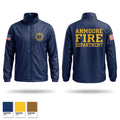 Anmoore Fire Department 47558918 Windbreaker - 1