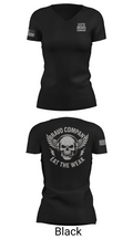 112th Signal Battalion B CO 38281413 Women's Short Sleeve V-neck Shirt - 28