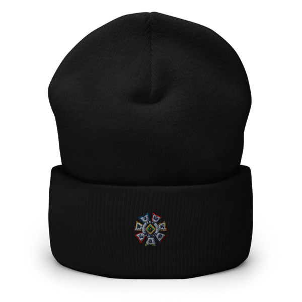 4-10 CAV 3 ABCT 4 ID 79547032 Cuffed Beanie | Yupoong 1501KC