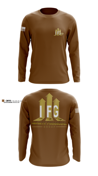 Long Sleeve Performance Shirt, Infinite Financial Group, , Teamtime, Team time, sublimation, custom sports apparel, team uniforms, spirit wear, spiritwear, sports uniforms, custom shirts, team store, custom team store, fundraiser sports, apparel fundraiser