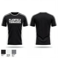 Plainfield tornadoes 20142433 Short Sleeve Performance Shirt - 1