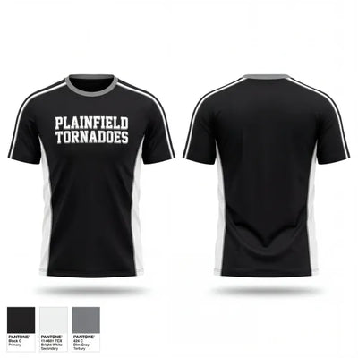 Plainfield tornadoes 20142433 Short Sleeve Performance Shirt - 1