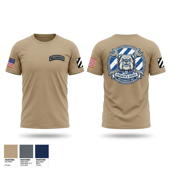 Old School Cotton Feel Shirt, 3ID 3BSB BCO, Army, Teamtime, Team time, sublimation, custom sports apparel, team uniforms, spirit wear, spiritwear, sports uniforms, custom shirts, team store, custom team store, fundraiser sports, apparel fundraiser