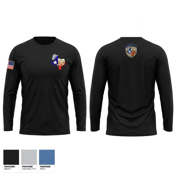 Long Sleeve Performance Shirt, Martin County Sheriff’s Office, Police, Teamtime, Team time, sublimation, custom sports apparel, team uniforms, spirit wear, spiritwear, sports uniforms, custom shirts, team store, custom team store, fundraiser sports, apparel fundraiser