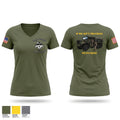 MOTOR TOXICOS Women's Short Sleeve V-neck Shirt - 1