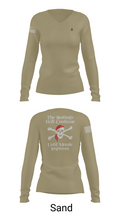 Delta Co. 1-3 AB 28832353 Women's Long Sleeve V-neck Shirt - 97