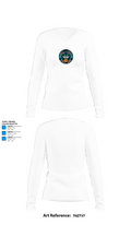 Swift Creek Middle School 1959618 Women's Long Sleeve V-neck Shirt - 15