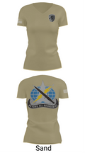 743rd MI BN 75372037 Women's Short Sleeve V-neck Shirt - 88