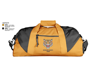 Duffle Bag, Muskegon Heights Cheer, Cheer, Teamtime, Team time, sublimation, custom sports apparel, team uniforms, spirit wear, spiritwear, sports uniforms, custom shirts, team store, custom team store, fundraiser sports, apparel fundraiser