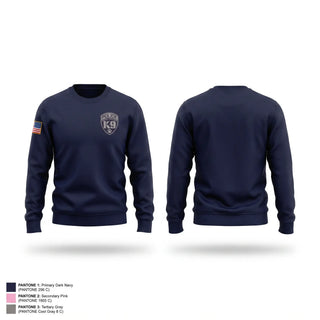 Crew Neck Sweatshirt, Moosic Borough Police Department- K-9 Unit, Police, Teamtime, Team time, sublimation, custom sports apparel, team uniforms, spirit wear, spiritwear, sports uniforms, custom shirts, team store, custom team store, fundraiser sports, apparel fundraiser