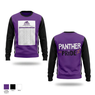 Crew Neck Sweatshirt, Eastland Prep Panthers, Men's Soccer, Teamtime, Team time, sublimation, custom sports apparel, team uniforms, spirit wear, spiritwear, sports uniforms, custom shirts, team store, custom team store, fundraiser sports, apparel fundraiser