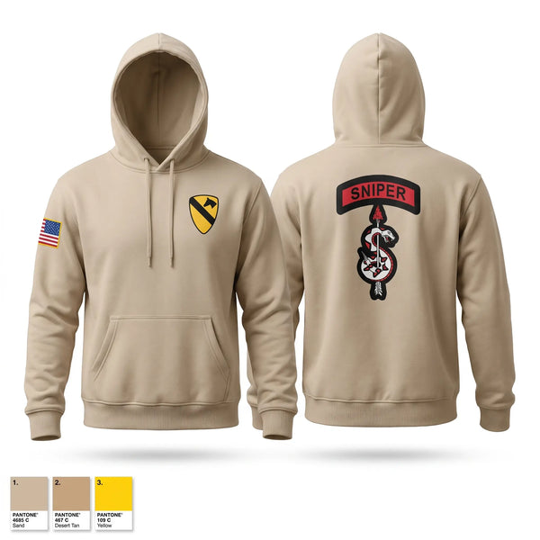 Hoodie, 1st Cav, Army, Teamtime, Team time, sublimation, custom sports apparel, team uniforms, spirit wear, spiritwear, sports uniforms, custom shirts, team store, custom team store, fundraiser sports, apparel fundraiser