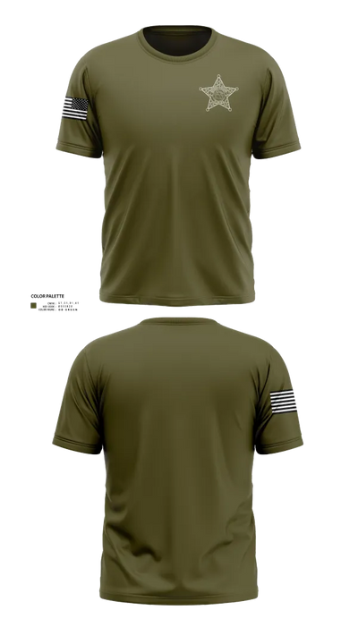 Hendry county sheriff 15688650 Old School Cotton Feel Shirt - 22
