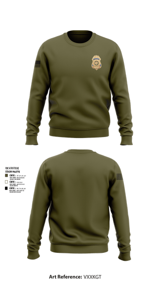 Crew Neck Sweatshirt, GDC K9, Police, Teamtime, Team time, sublimation, custom sports apparel, team uniforms, spirit wear, spiritwear, sports uniforms, custom shirts, team store, custom team store, fundraiser sports, apparel fundraiser