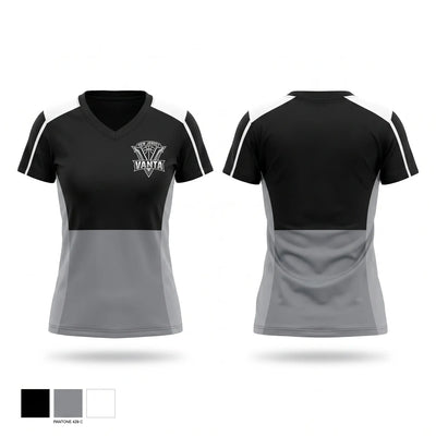 Vanta Women's Short Sleeve V-neck Shirt - 1