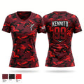 Northeastern Assassins Women's Short Sleeve V-neck Shirt - 1
