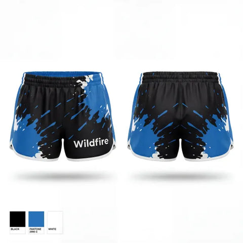 Womens Shorts, Wildfire, Women's Volleyball, Teamtime, Team time, sublimation, custom sports apparel, team uniforms, spirit wear, spiritwear, sports uniforms, custom shirts, team store, custom team store, fundraiser sports, apparel fundraiser
