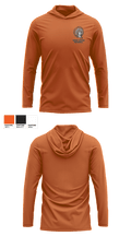 Honey Grove Baseball 79454883 Long Sleeve Performance Shirt with hood - 3