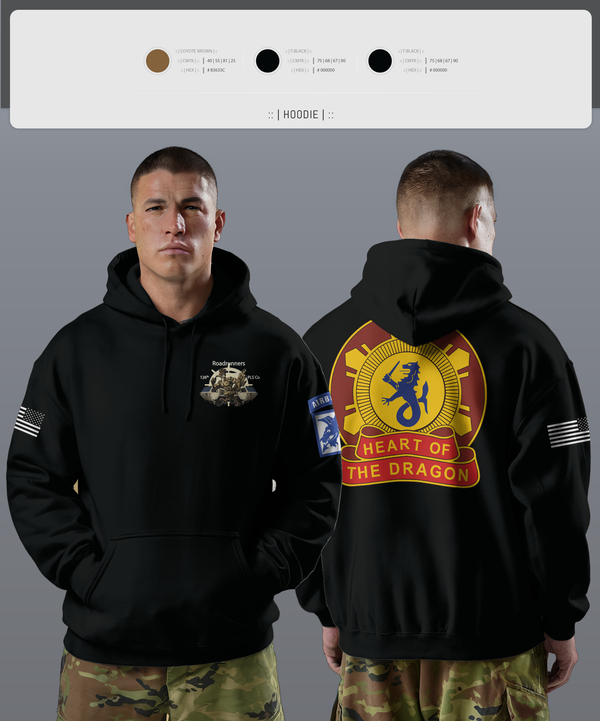 Hoodie, 126th PLS Co, , Teamtime, Team time, sublimation, custom sports apparel, team uniforms, spirit wear, spiritwear, sports uniforms, custom shirts, team store, custom team store, fundraiser sports, apparel fundraiser