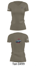 CMed 90938838 Women's Short Sleeve V-neck Shirt - 65