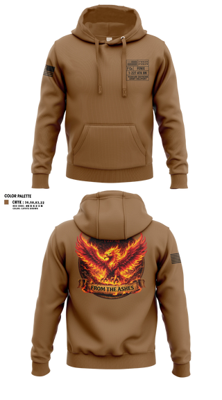 Hoodie, Fenix, 1-227 AB, 1 ACB, 1 CD, Army, Teamtime, Team time, sublimation, custom sports apparel, team uniforms, spirit wear, spiritwear, sports uniforms, custom shirts, team store, custom team store, fundraiser sports, apparel fundraiser