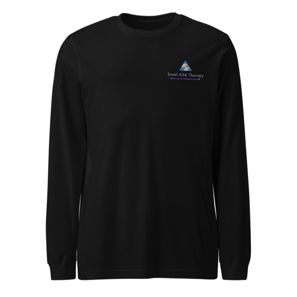 Jewel ABA Therapy LLC Unisex Long Sleeve Tee | Bella + Canvas 3501