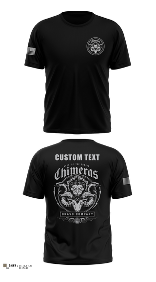 Old School Cotton Shirt, Bravo Company, 401st Cyber Battalion, Army, Teamtime, Team time, sublimation, custom sports apparel, team uniforms, spirit wear, spiritwear, sports uniforms, custom shirts, team store, custom team store, fundraiser sports, apparel fundraiser