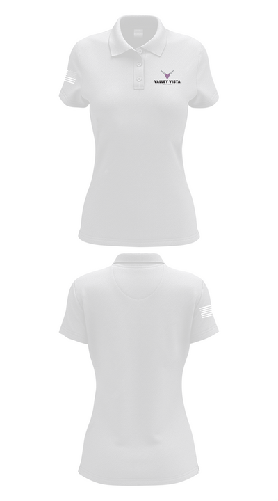 Valley Vista Girls Soccer 40644666 Women's Short Sleeve Performance Polo  - 17