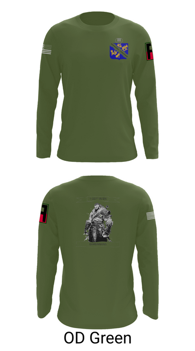 1-306th IN BN 86635313 Long Sleeve Performance Shirt 46