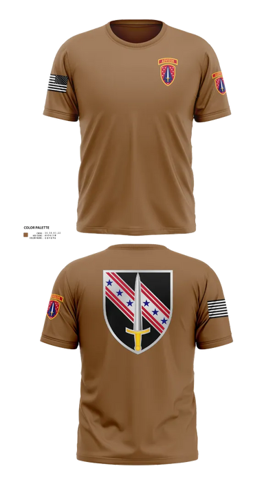 6/54th SFAB 47139955 Short Sleeve Performance Shirt - 22
