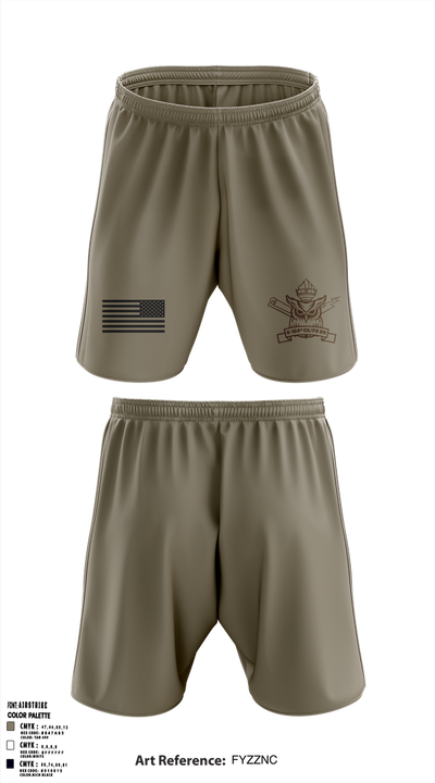 4th/104th BN (CA/PO) 7380170 Athletic Shorts With Pockets - 5