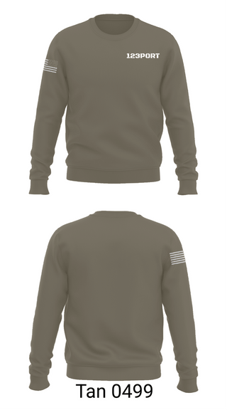Crew Neck Sweatshirt, 123PORT, Air Force, Teamtime, Team time, sublimation, custom sports apparel, team uniforms, spirit wear, spiritwear, sports uniforms, custom shirts, team store, custom team store, fundraiser sports, apparel fundraiser