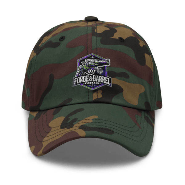 Forge & Barrel Firearms 85618351 Classic Dad Hat | Yupoong 6245CM