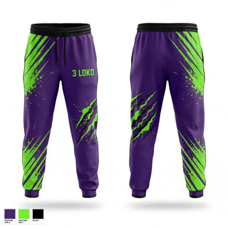Sweatpants, 3 LOKO, , Teamtime, Team time, sublimation, custom sports apparel, team uniforms, spirit wear, spiritwear, sports uniforms, custom shirts, team store, custom team store, fundraiser sports, apparel fundraiser