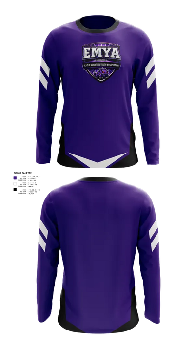 Horned Frogs 7046646 Long Sleeve Performance Shirt 21