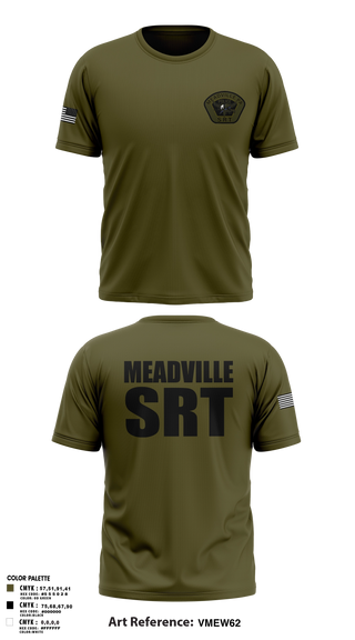 Old School Cotton Feel Shirt, Meadville SRT, Police, Teamtime, Team time, sublimation, custom sports apparel, team uniforms, spirit wear, spiritwear, sports uniforms, custom shirts, team store, custom team store, fundraiser sports, apparel fundraiser